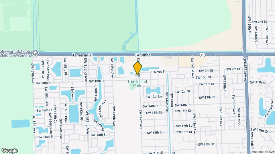 977 SW 147th Ct Map and Location Details