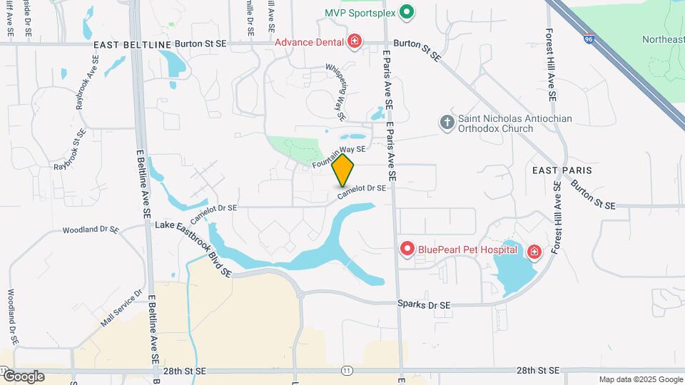 3907 Camelot Dr SE Map and Location Details