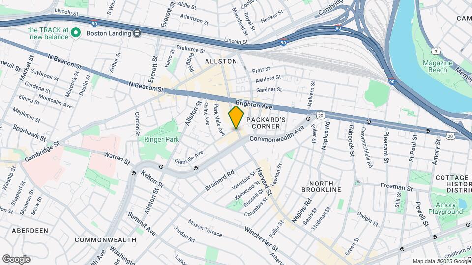 183 Harvard Ave, Unit 1 Map and Location Details