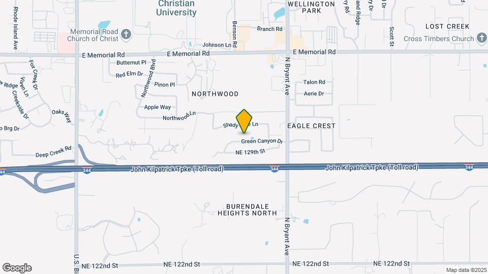 2713 Green Canyon Dr Map and Location Details