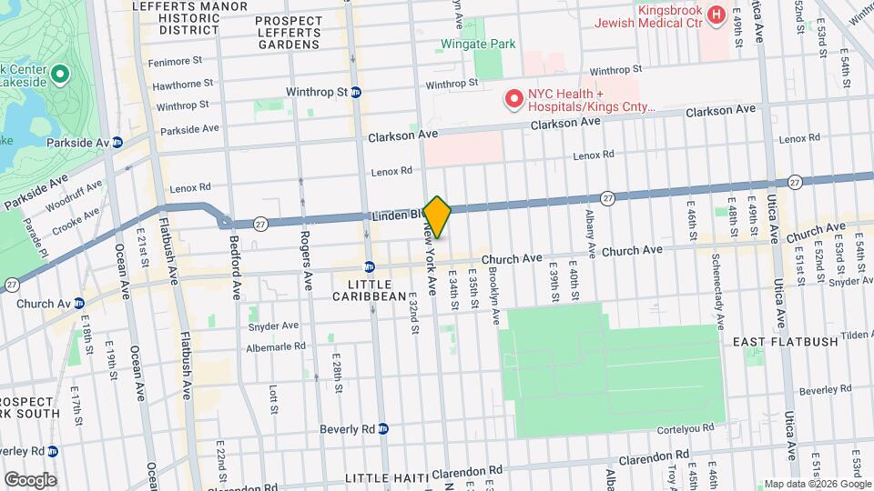 897 New York Ave, Unit 1R Mapa y Detalles de la Ubicación