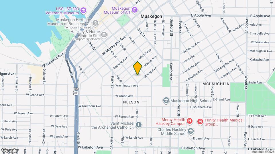 293 Mason Ave Map and Location Details