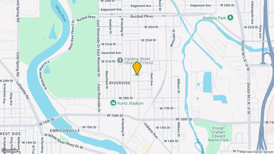 1914 Sugar Grove Ave Map and Location Details