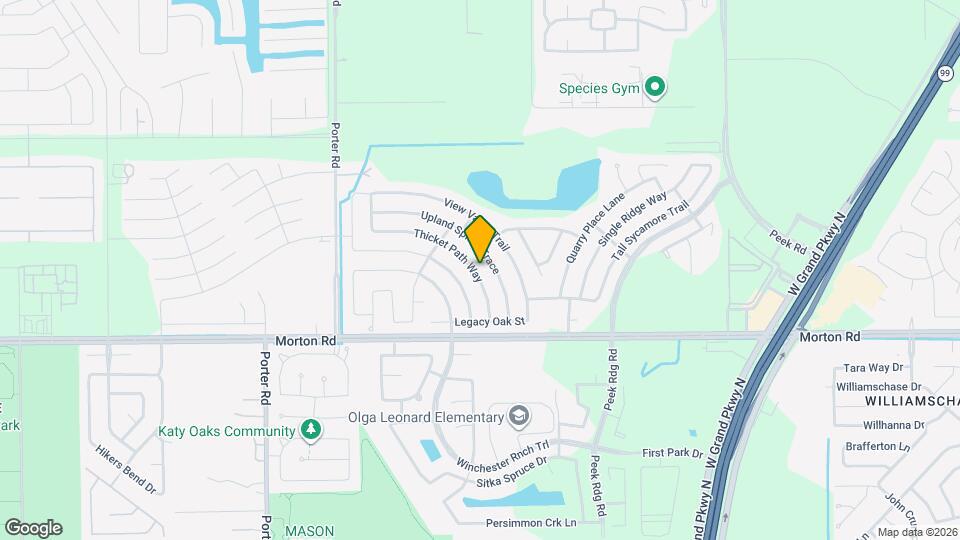 3106 Thicket Path Way Mapa y Detalles de la Ubicación