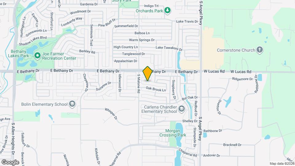 1610 Mapleleaf Falls Dr Map and Location Details