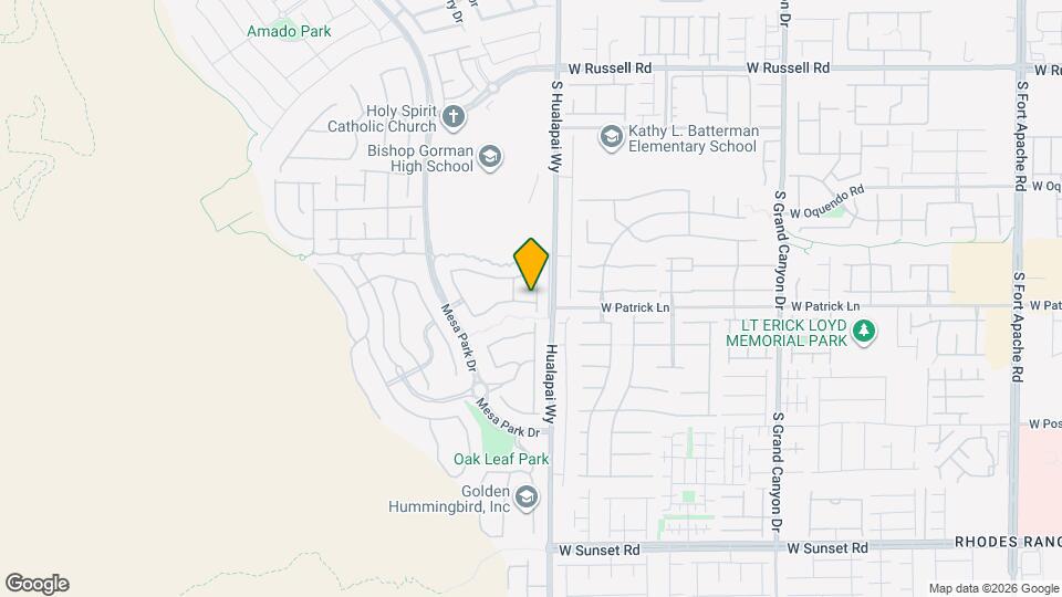 6037 Andezano Dr Map and Location Details