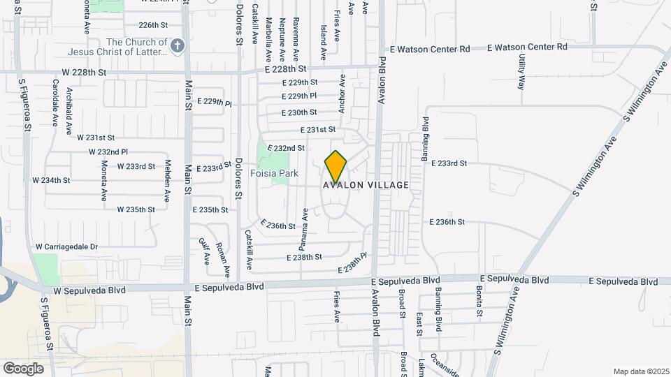 23237 Anchor Ave Mapa y Detalles de la Ubicación