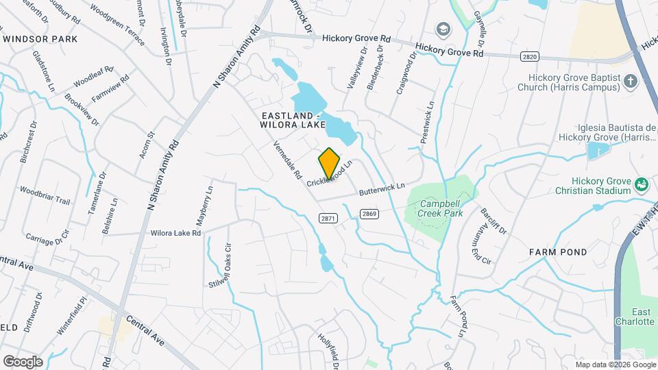 4700 Cricklewood Ln Map and Location Details