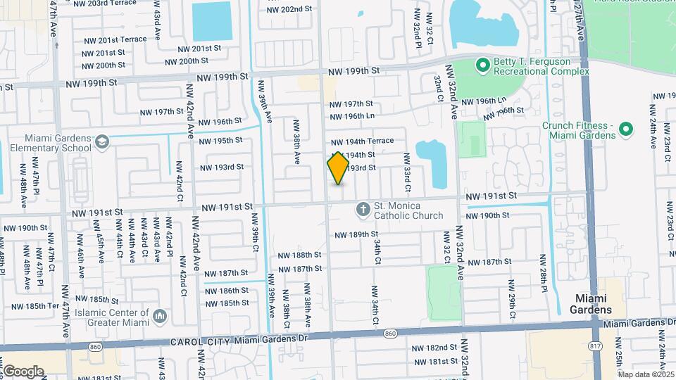 19120 NW 36th Ave-Unit -19123 Map and Location Details