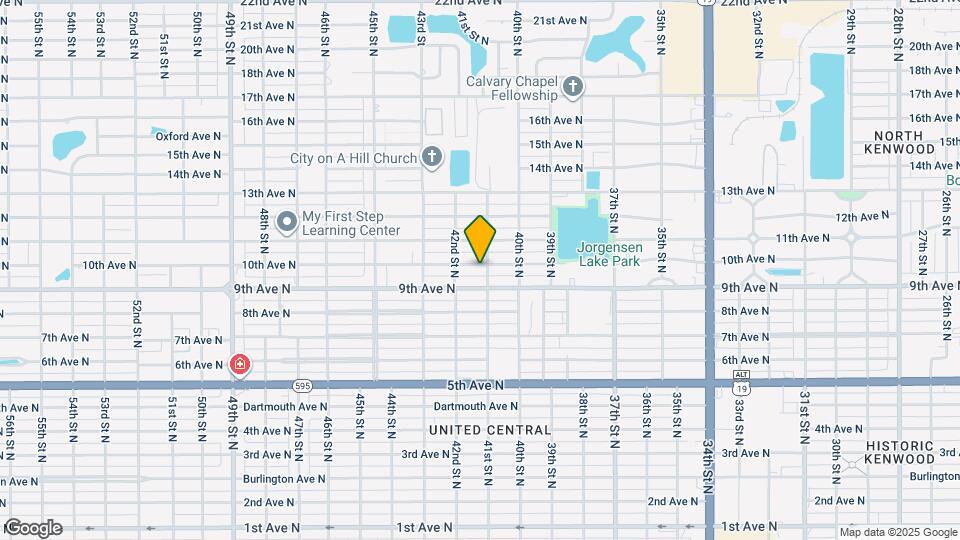4108 10th Ave N Map and Location Details