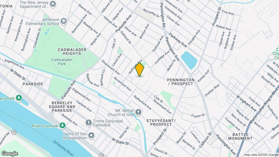 43 Edgemere Ave Mapa y Detalles de la Ubicación