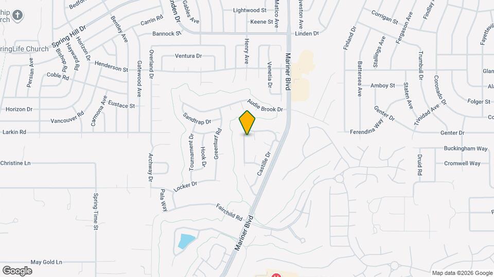 10454 Casa Grande Cir Map and Location Details