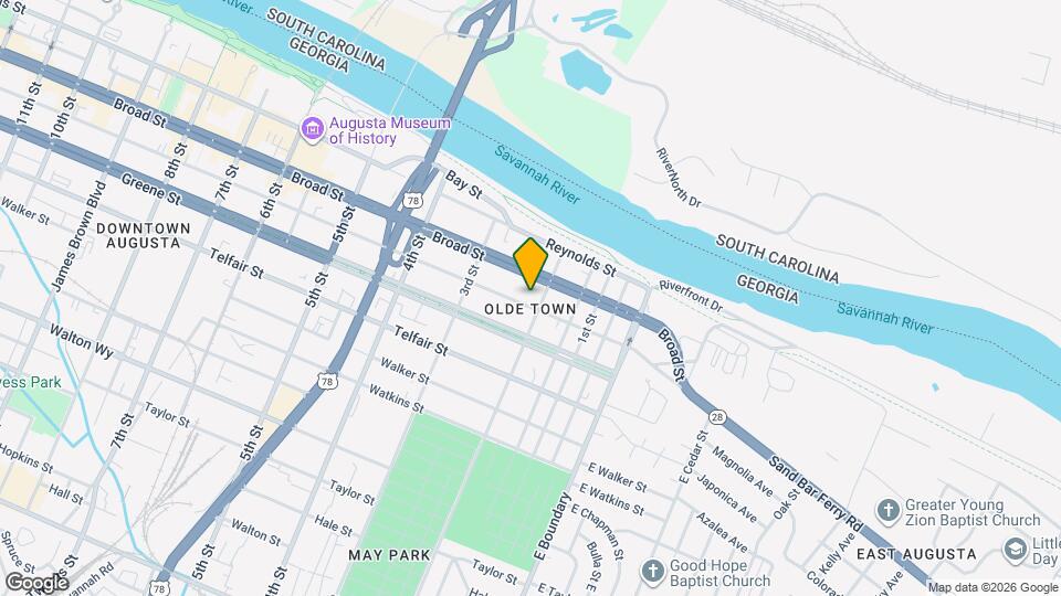 209 Ellis St Map and Location Details