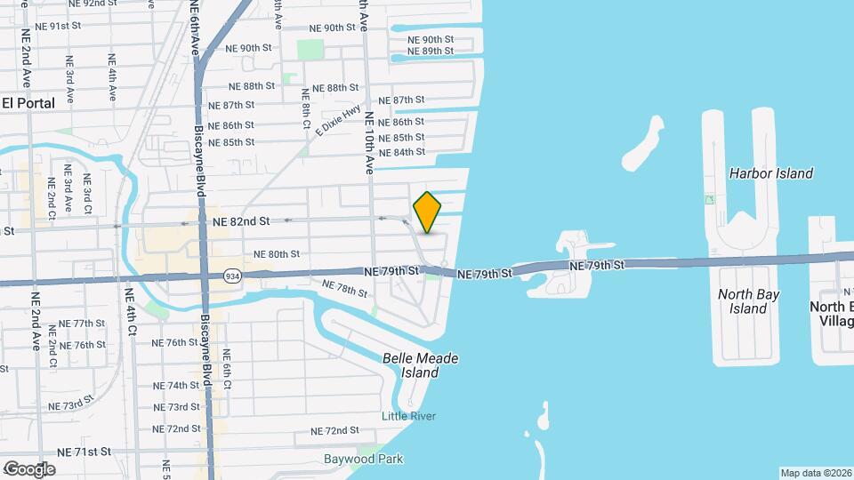 1130 NE 81st St Map and Location Details