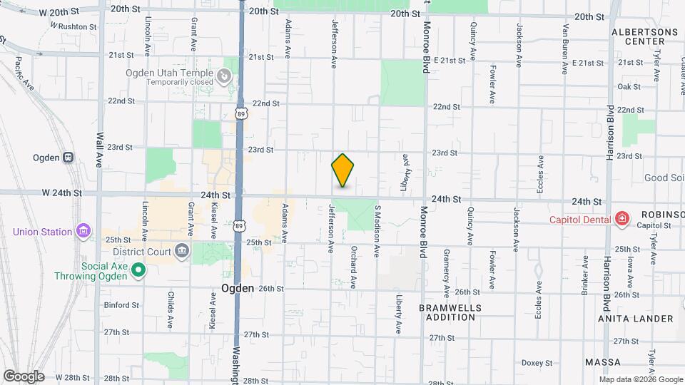 614 24th St Map and Location Details
