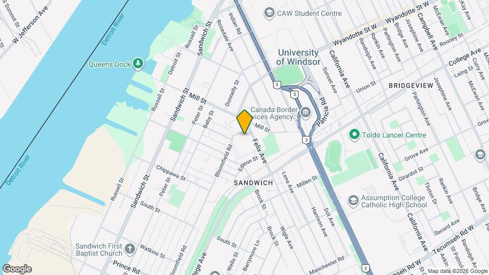 3219 Linwood Pl Map and Location Details