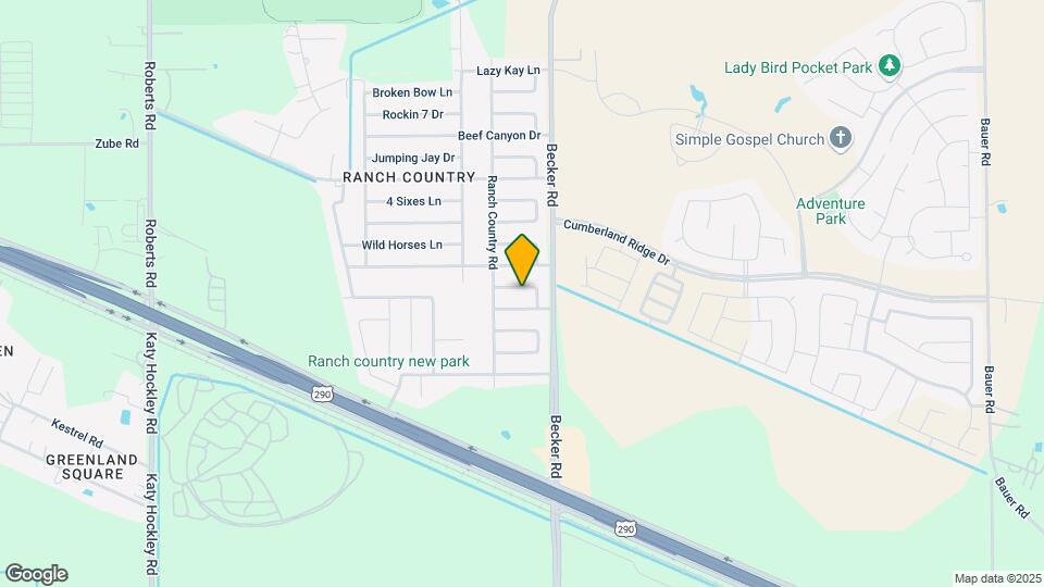 17303 Box Canyon Ln Map and Location Details