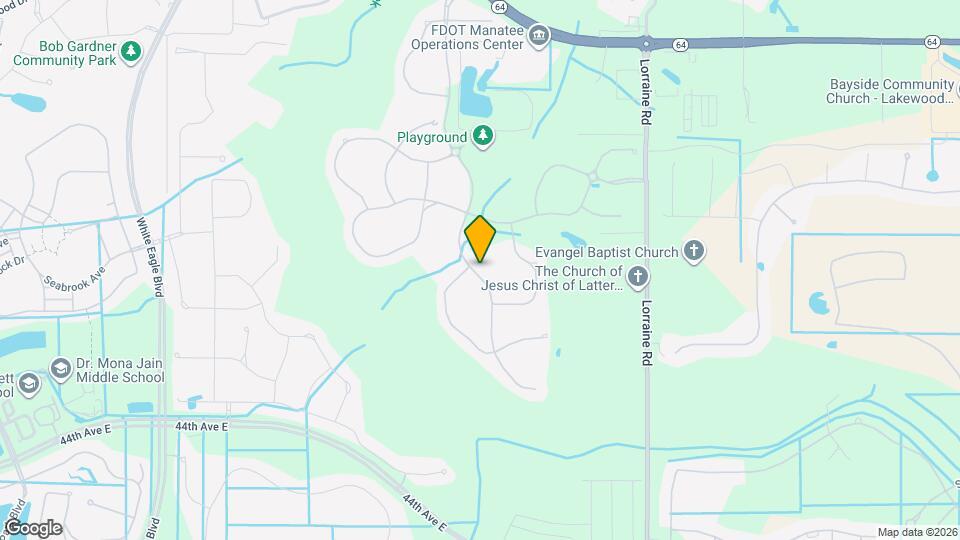 3619 Savanna Palms Ct Map and Location Details