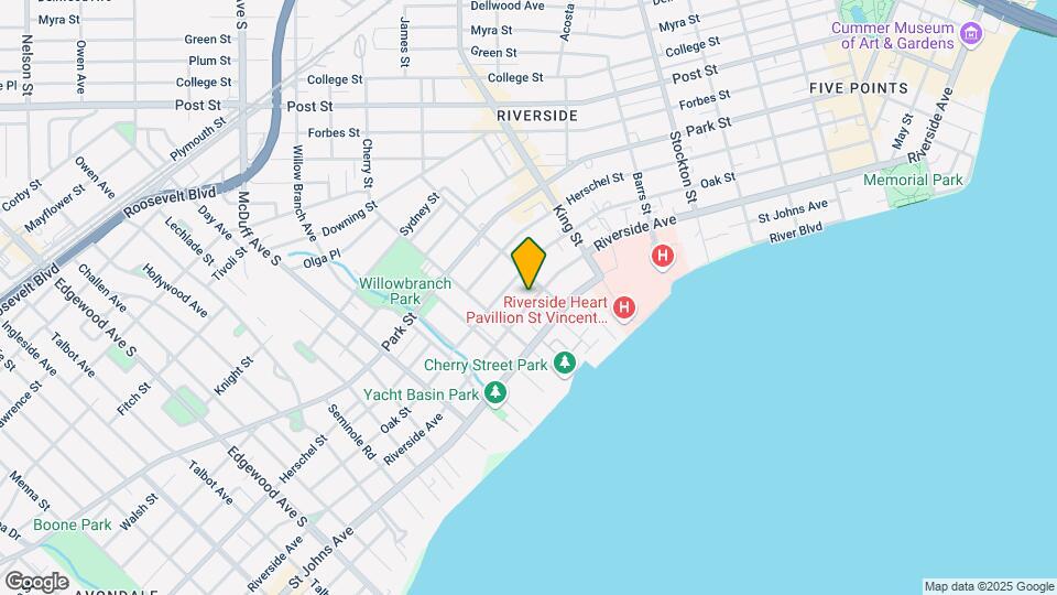 2779 Riverside Ave Map and Location Details