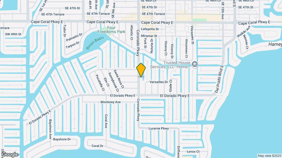 5223 Coronado Pky Map and Location Details