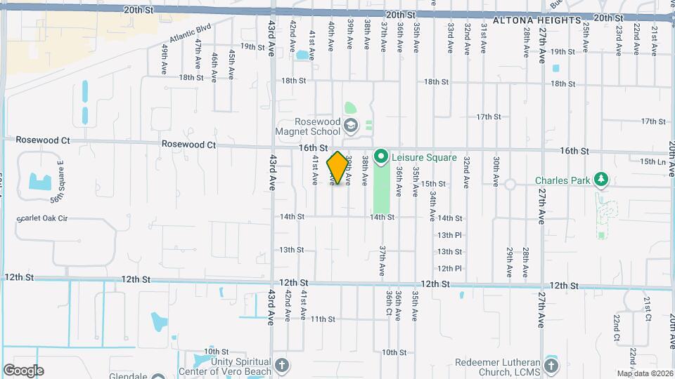 1478 40th Ave, Unit C1 Map and Location Details