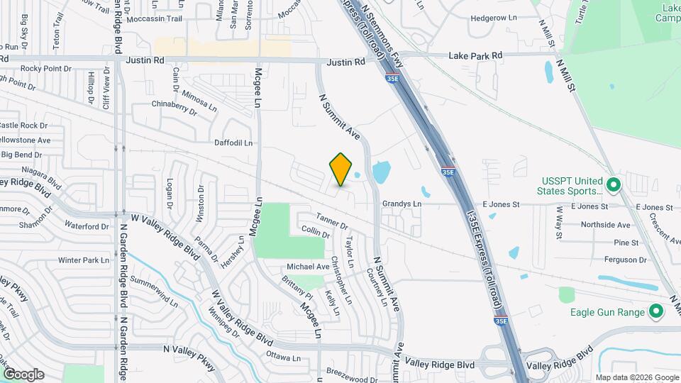 1200 Lamar Dr Map and Location Details