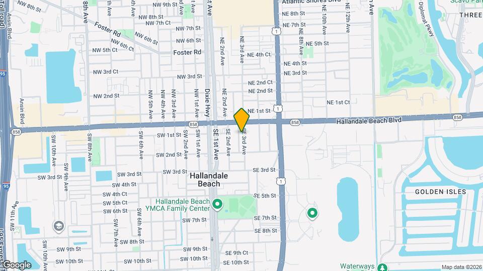 100 SE 3rd Ave Map and Location Details