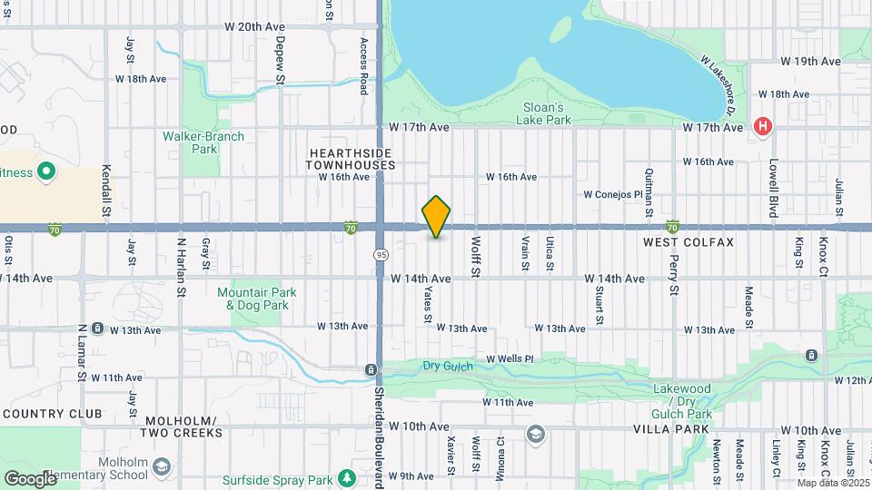 1468 Yates St Map and Location Details