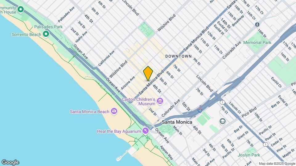 331 Santa Monica Blvd Map and Location Details