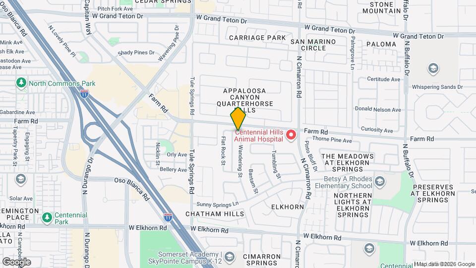 7541 Wandering St Map and Location Details