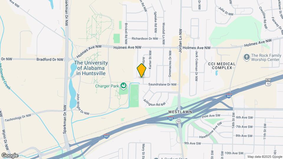 403 Arthur St NW Map and Location Details