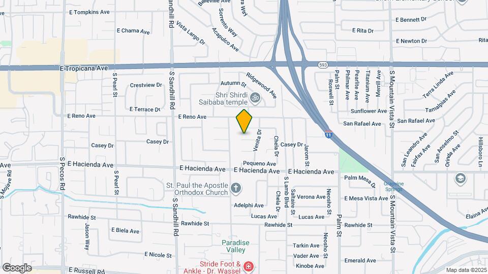 4054 Venita Ct Map and Location Details