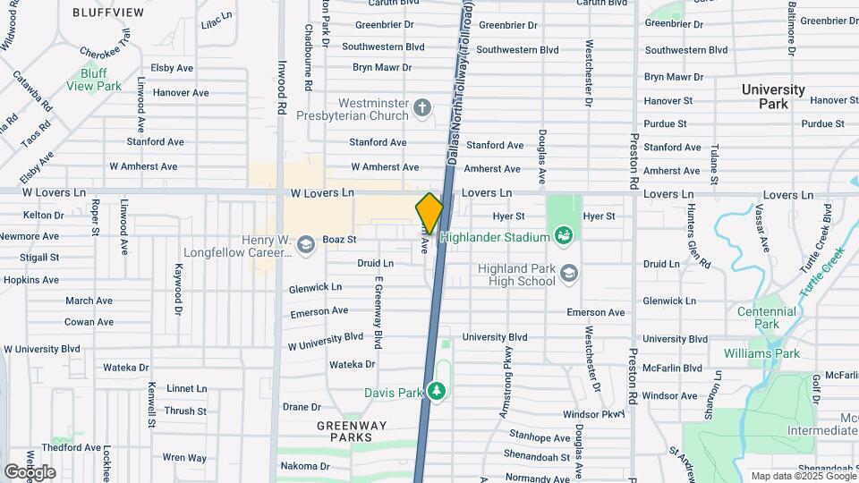 7705 Eastern Ave Mapa y Detalles de la Ubicación