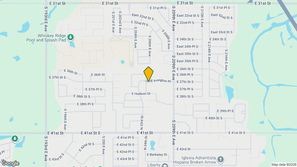 5807 N 34th St Map and Location Details