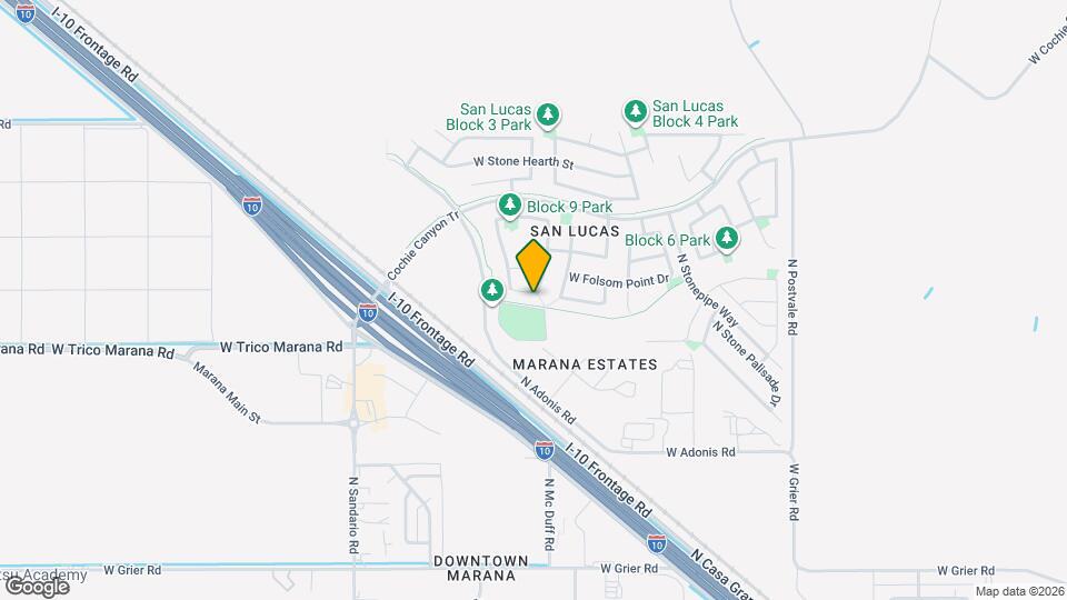 11475 W Magic Song St Mapa y Detalles de la Ubicación
