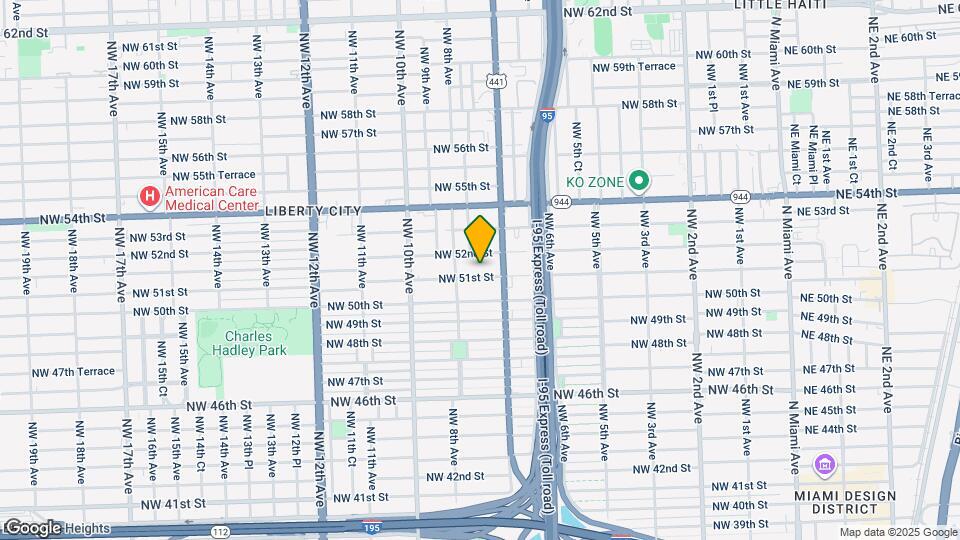 739 NW 51st St Map and Location Details