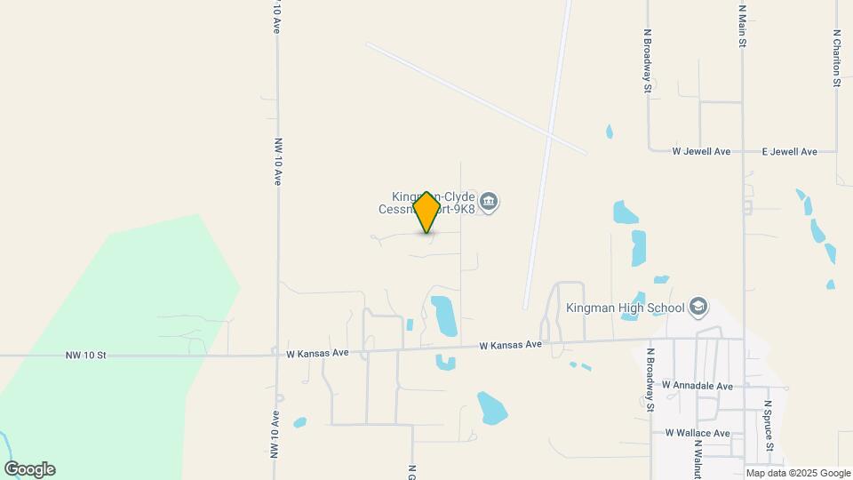 1113 W Hoover Rd Map and Location Details