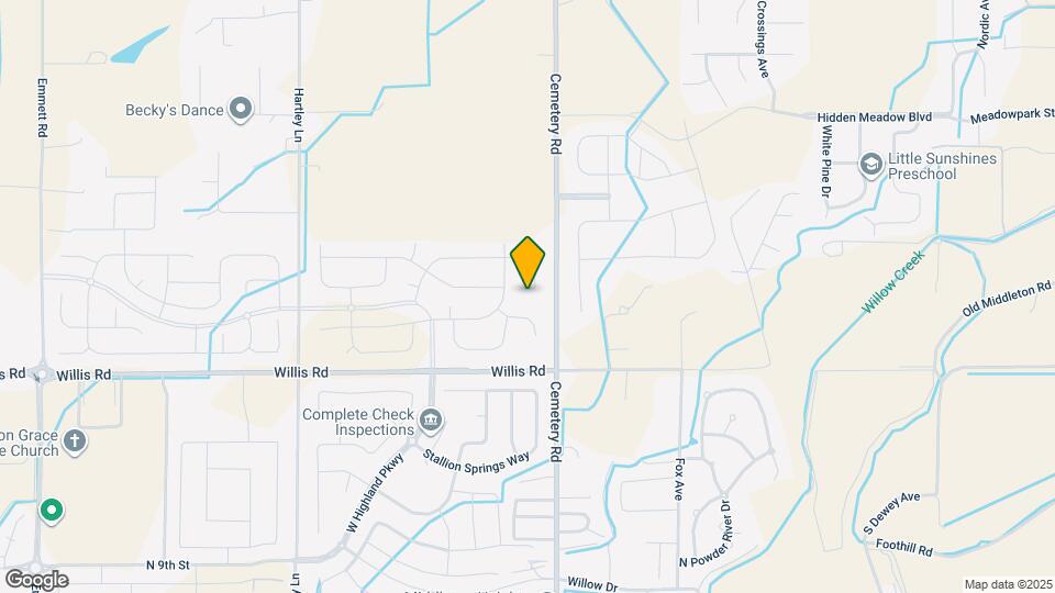 2119 Savoy Ct Map and Location Details