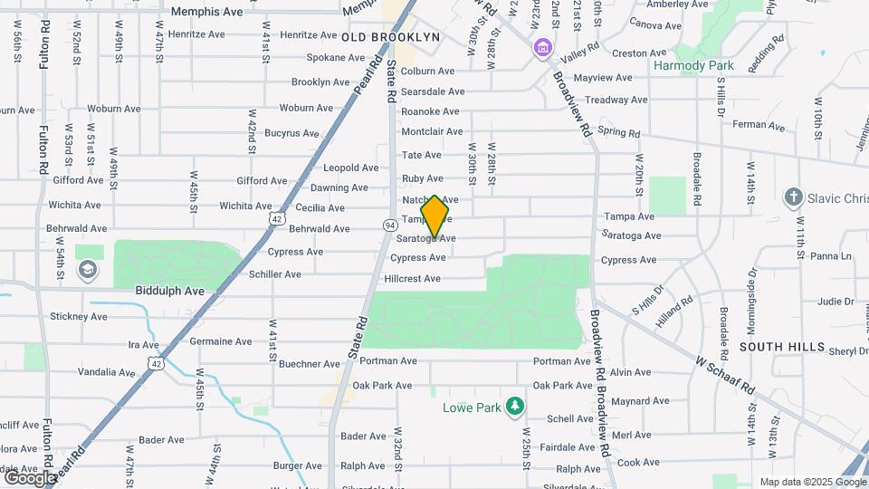 3201 Saratoga Ave Map and Location Details