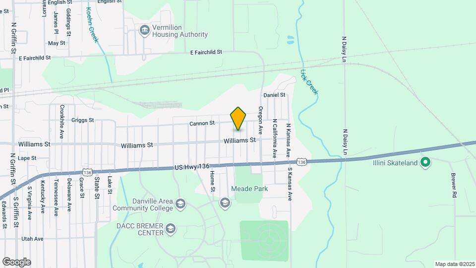 107 Michigan Ave Map and Location Details