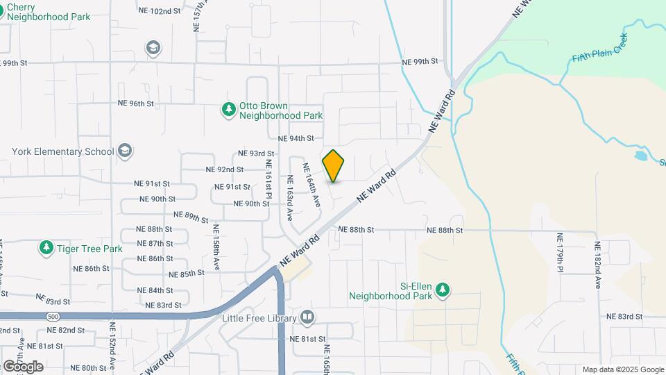 9011 NE 165th Ave Mapa y Detalles de la Ubicación