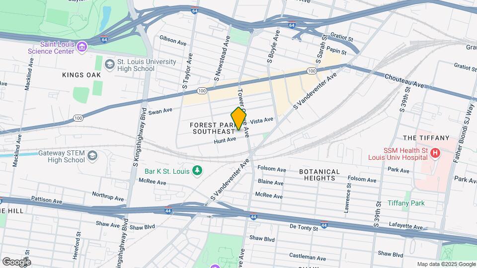 4319 Hunt Ave Mapa y Detalles de la Ubicación