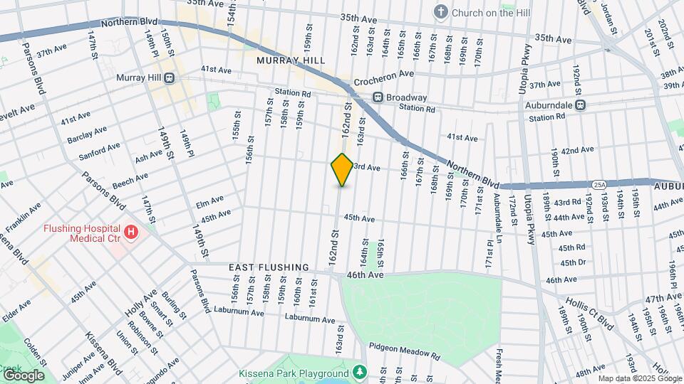 4341-4347 162nd St Mapa y Detalles de la Ubicación
