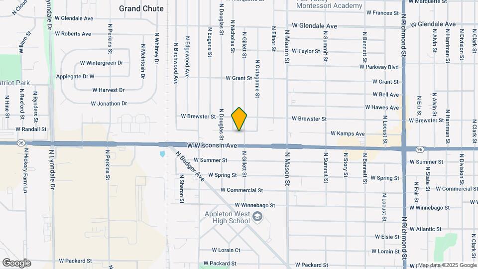 1521 West Kamps Avemie Map and Location Details