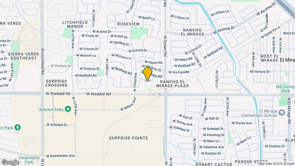 13965 N 132nd Ct Map and Location Details