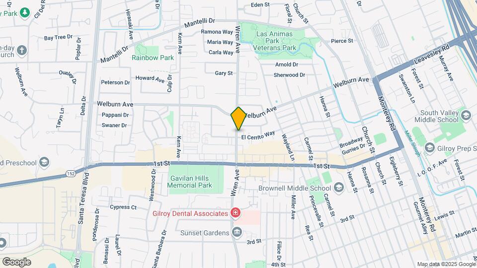 8210 Wren Ave Map and Location Details