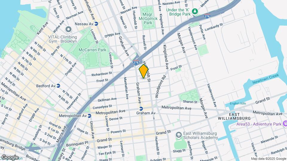 191 Withers St Mapa y Detalles de la Ubicación