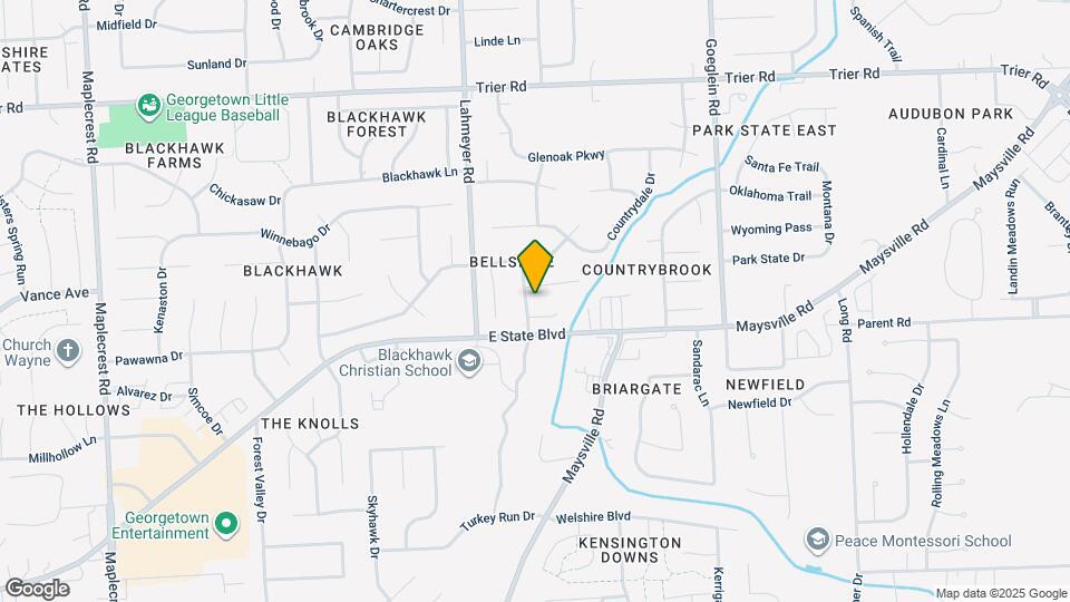 3130 Bellshire Way Map and Location Details