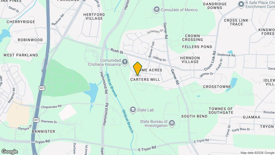 3002 Taybran Ln Map and Location Details