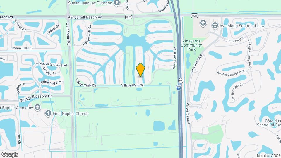 4256 Montalvo Ct Map and Location Details